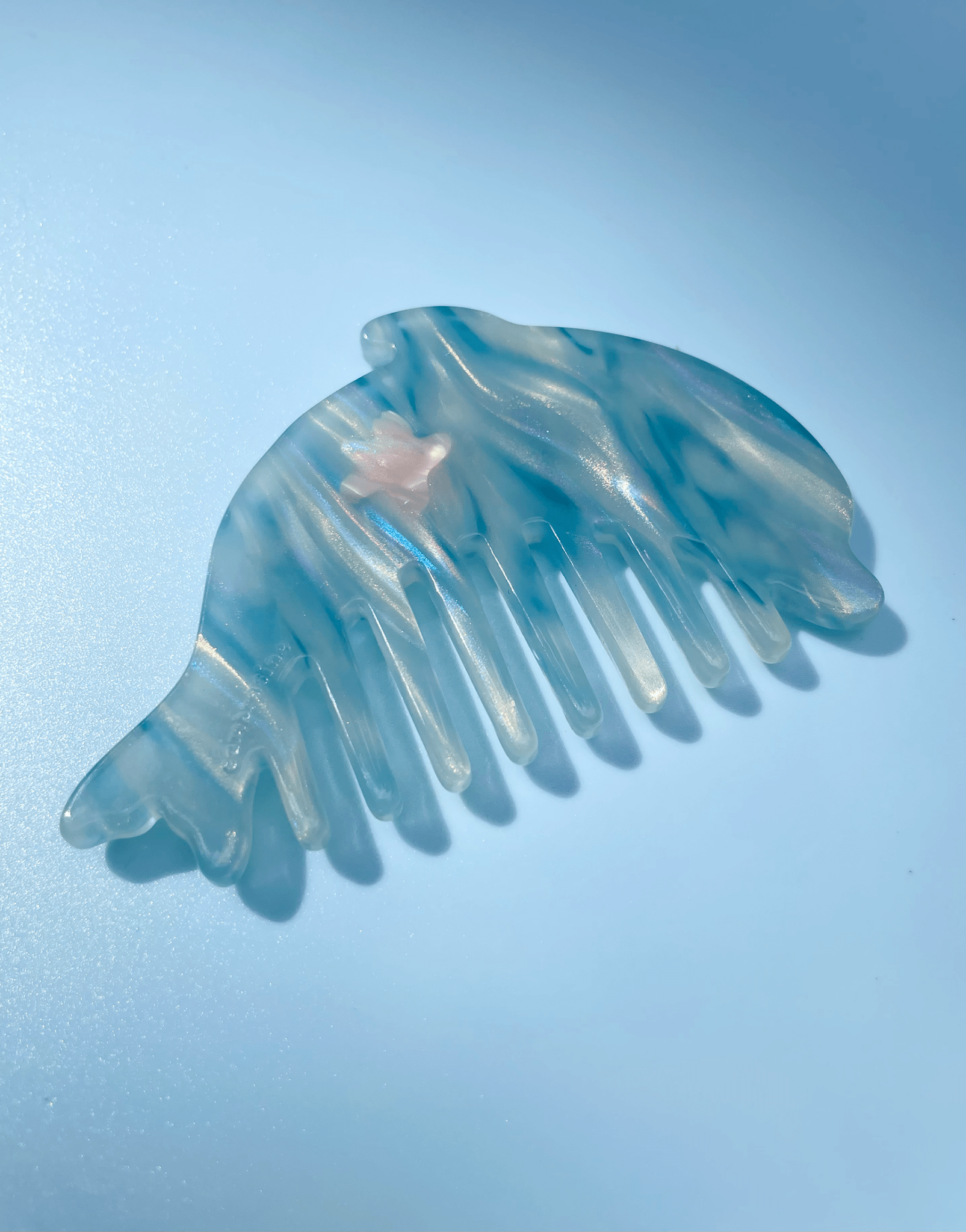 Ripple Dolphin Mini Comb - Lalka Beauty Co.