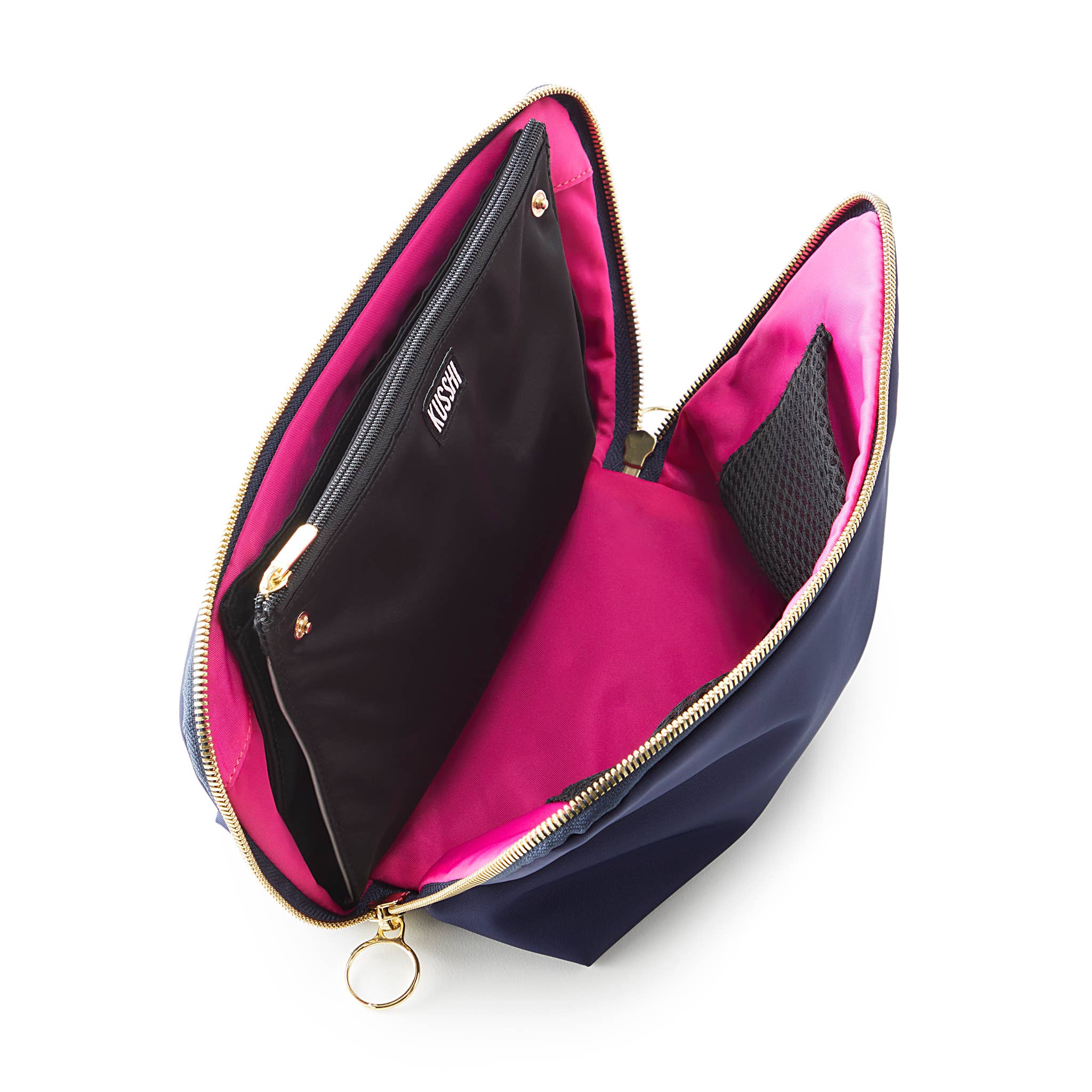 Signature Makeup Bag - Machine Washable Medium Cosmetic Bag - Lalka Beauty Co.