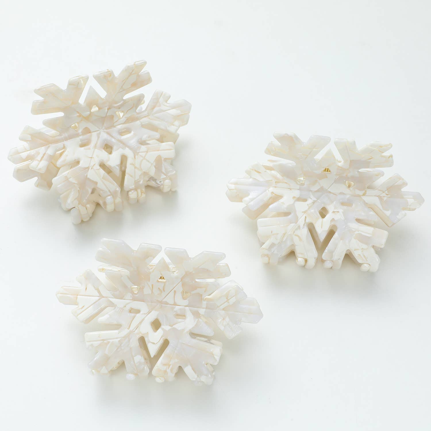 Snowflake | Holiday Claw Clip - Lalka Beauty Co.