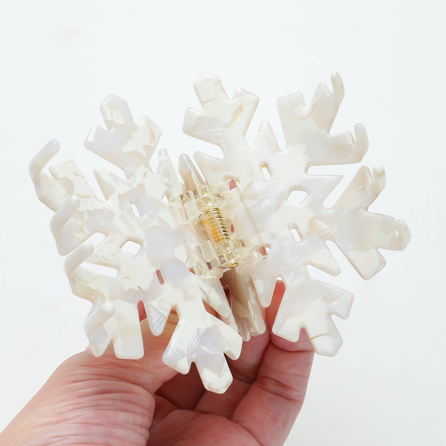Snowflake | Holiday Claw Clip - Lalka Beauty Co.