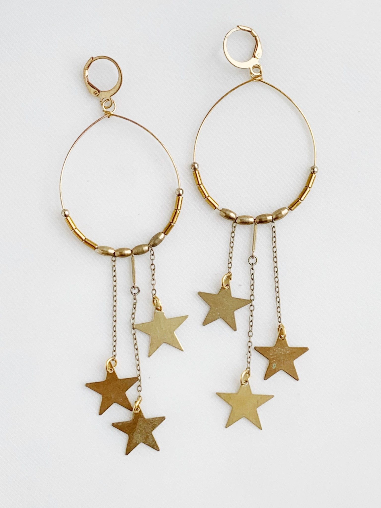 Star Hoops - Lalka Beauty Co.