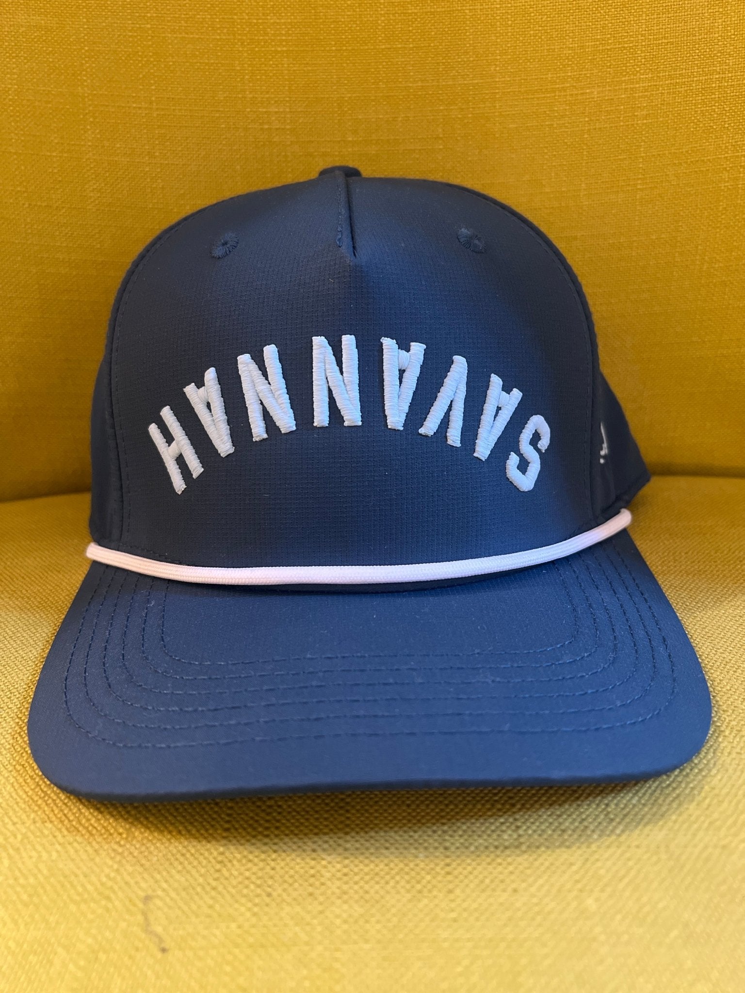 The Upside Down Rope Hat - Savannah (performance poly golf hat) - Lalka Beauty Co.