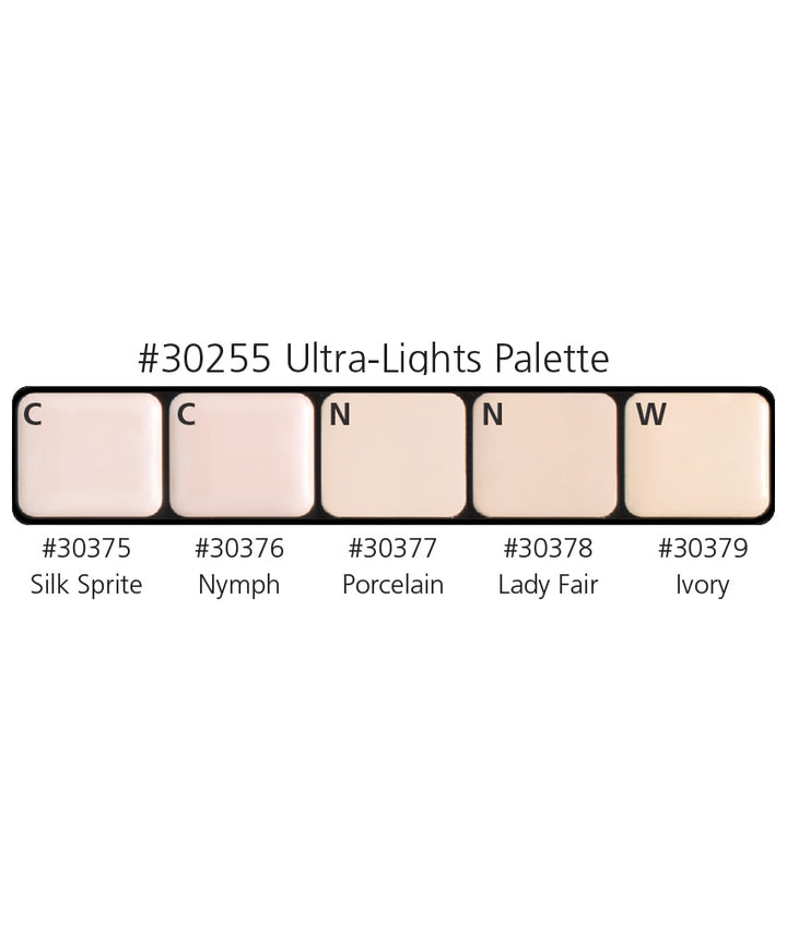 Graftobian Ultra HD Glamour Creme 5 color Foundation Palette
