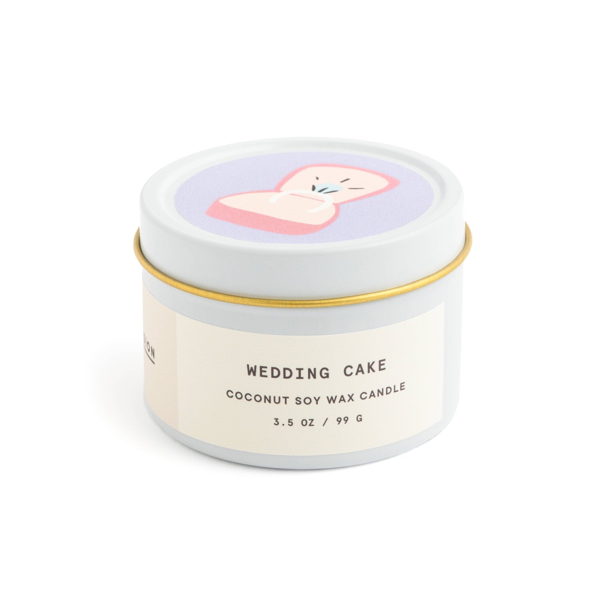 Wedding Cake Scented Candle and Matches Set - Lalka Beauty Co.
