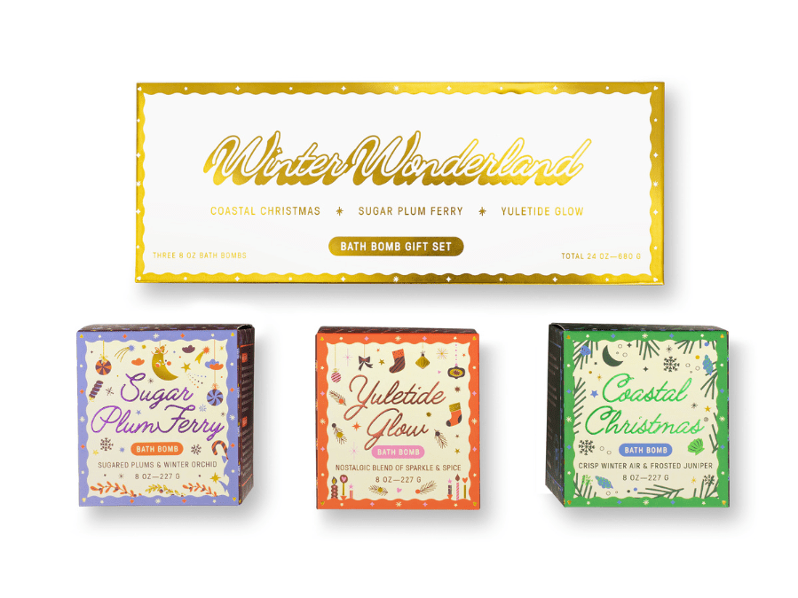 Winter Wonderland Holiday Bath Bomb Gift Set - Lalka Beauty Co.