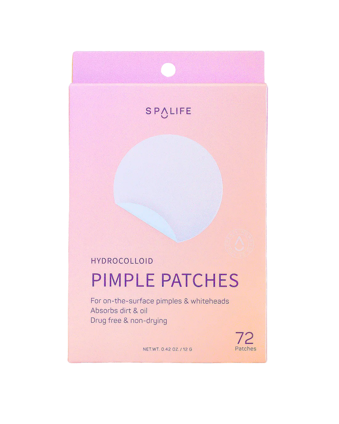 Hydrocolloid Pimple Patches 72ct - (Pink)