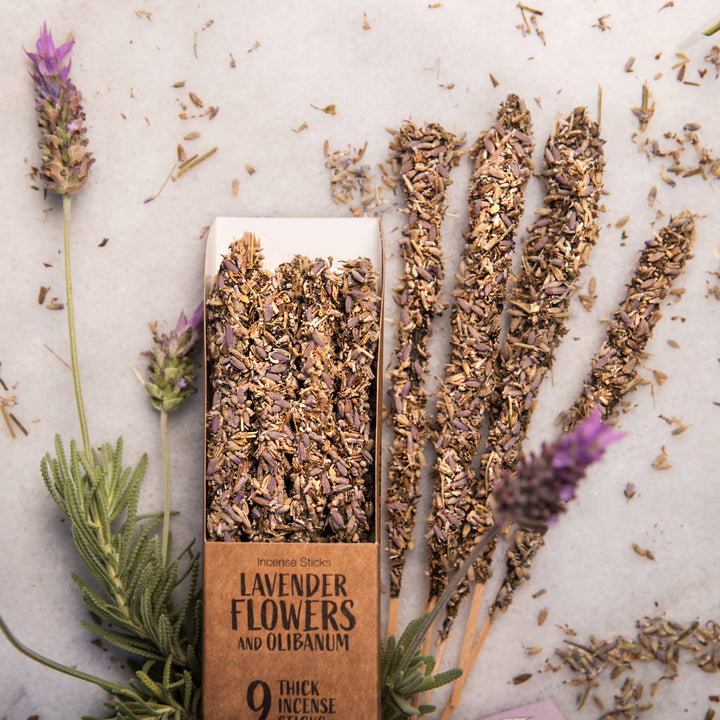 Flowers & Herbs Incense: Lavender