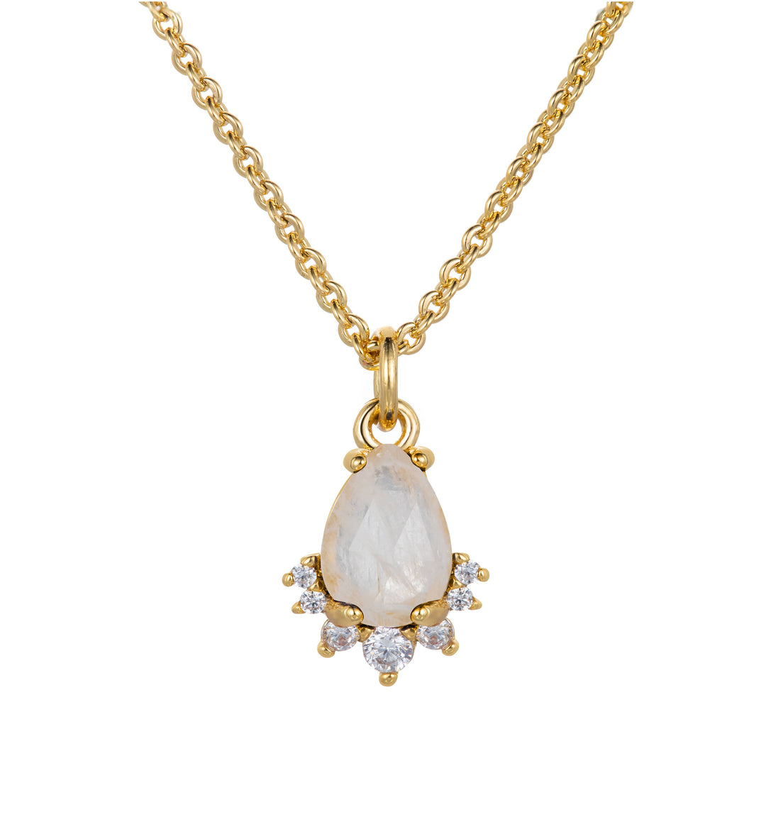 Gemstone Necklace with Moonstone | Joy